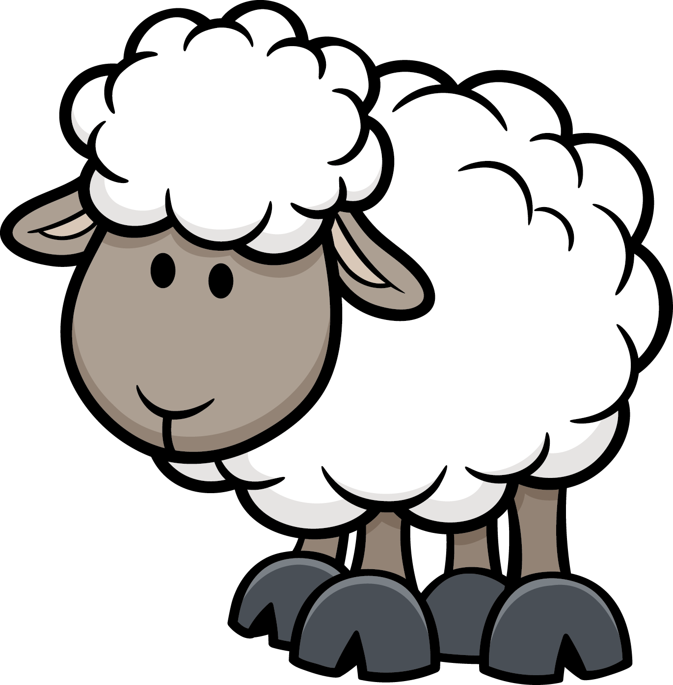 Lamb sandwich illustration
