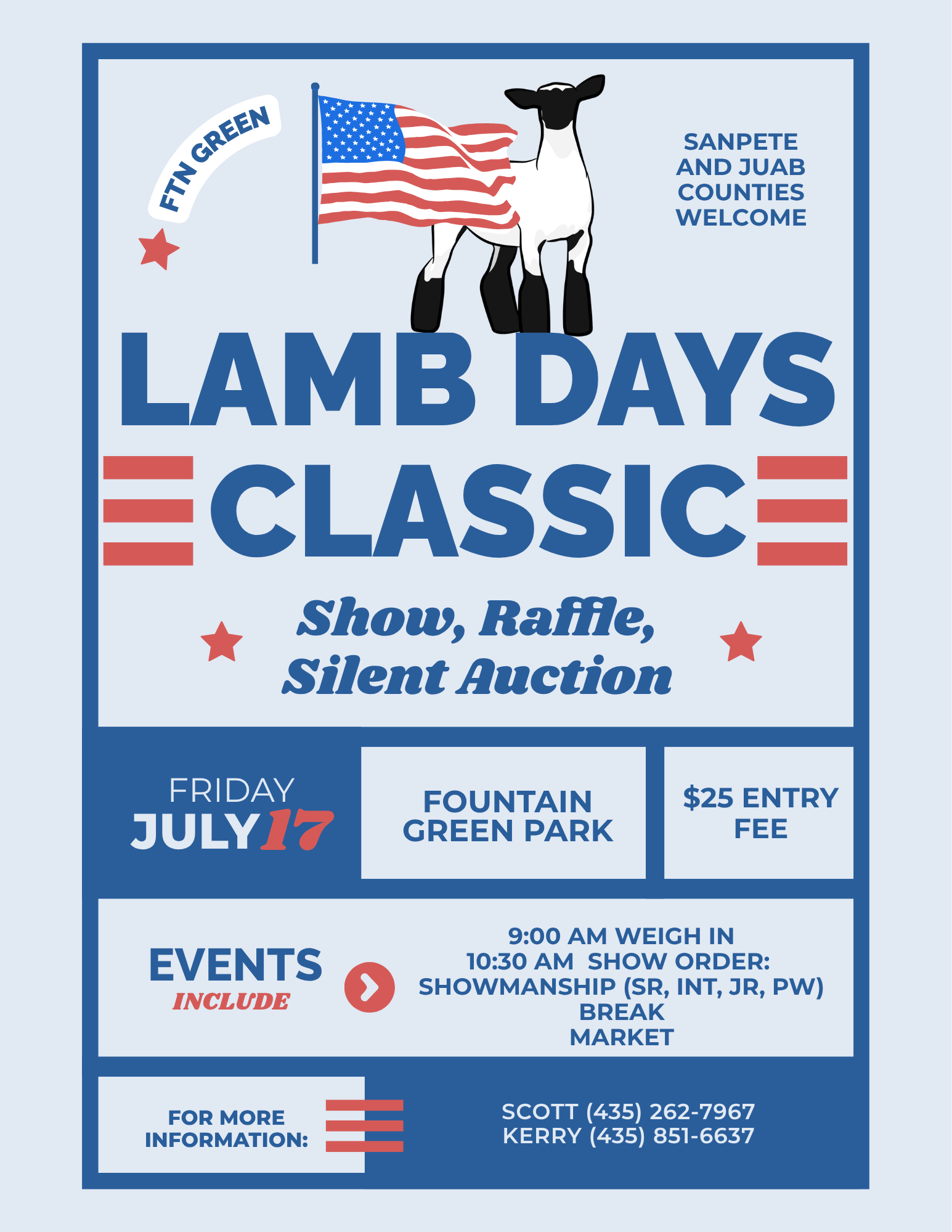 2026 Lamb Show flyer